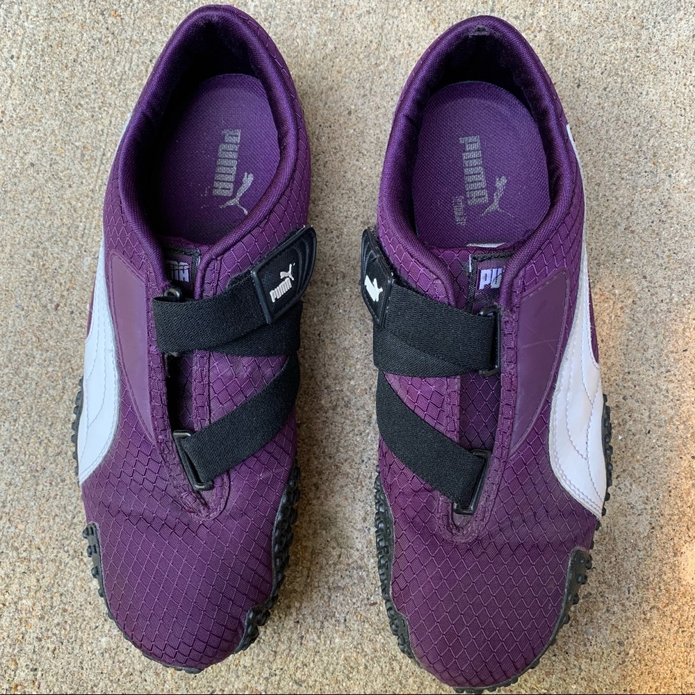 Puma Velcro criss cross sneakers